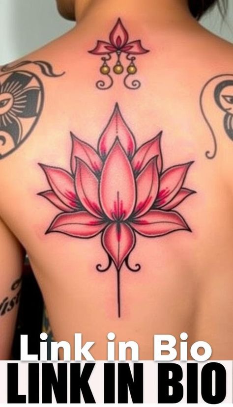 Discover the symbolic and serene world of lotus tattoo designs. Ideal for those seeking a tattoo with deep spiritual meaning. A Tattoo, Lotus Tattoo, Lotus Flower With Butterfly Tattoo, Flower With Butterfly Tattoo, Flower With Butterfly, Lotus Tattoo Design, Spiritual Meaning, Butterfly Tattoo, Lotus Flower