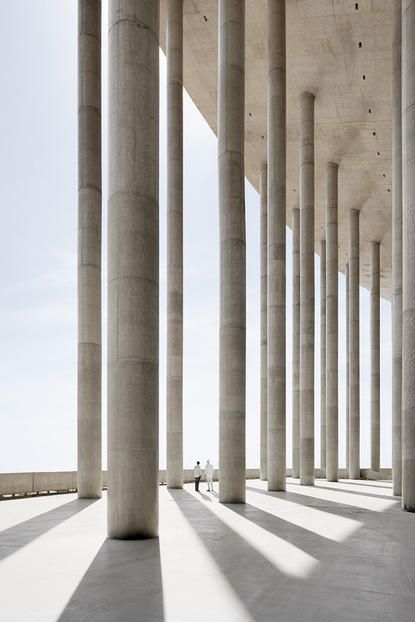 National Stadium Mané Garrincha - gmp Architekten von Gerkan, Marg und Partner Concrete Architecture, National Stadium, Manama, Space Architecture, Gothic Architecture, Brutalism, Architectural Inspiration, Architecture Photography, Architecture Details