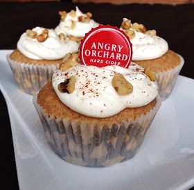 Great cupcake recipe from an Angry Orchard fan - Secrets of a Condo Cook: Cinnful Cidercakes #cupcakes #AngryOrchard #recipe Angry Orchard Cupcakes, Angry Orchard, Cupcake Recipe, Here's The Thing, Sweets Treats, Cupcake Recipes, Om Nom, The Thing, No Bake Desserts