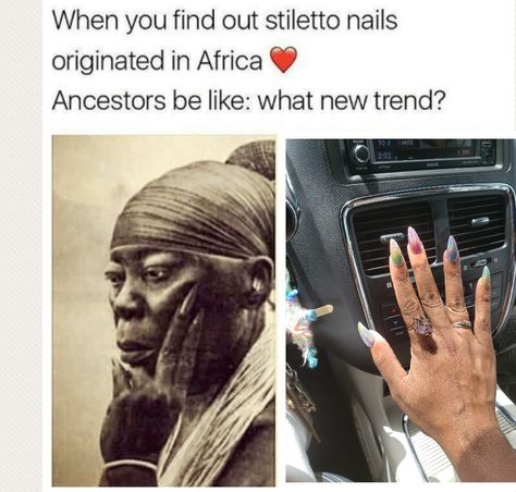 Y2k Nails Acrylic, African Memes Pictures Mood, Black People Memes, Native American Memes, Afro Memes Funny, I Love Being Black, Perfect Relationship, Pocahontas Meme Funny, African History