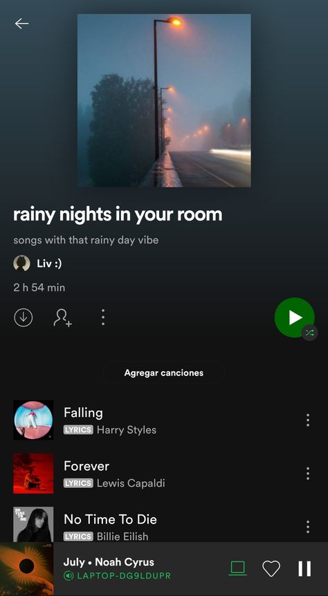 Relaxing playlist with that rainy night vibe ✨ #music #spotify #playlist #rain #rainydays #relax #night #relaxingsongs #rainynight Chill Songs To Vibe To At Night, Relaxing Songs Playlists, Rain Playlist Cover, Aesthetic Music Playlist Covers, Night Time Playlist, Relax Playlist, Rain Playlist, Relaxing Music Playlist, Slytherin Playlist