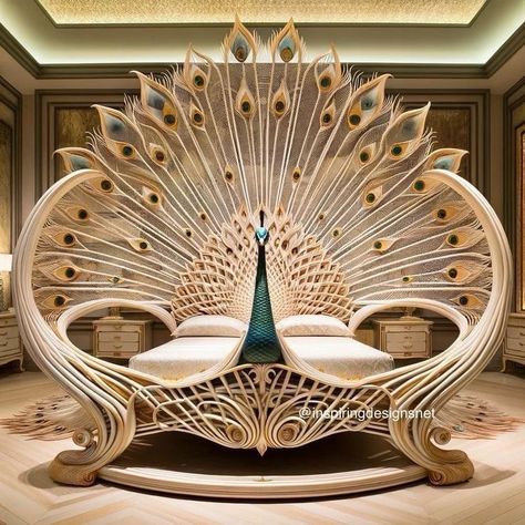 Luxe Bed, Drawing Wood, Amazing Bedroom Designs, Tools Drawing, Fantasy Furniture, Small Nails, Whimsical Furniture, Bedroom Interior Design Luxury, Interior Design Your Home