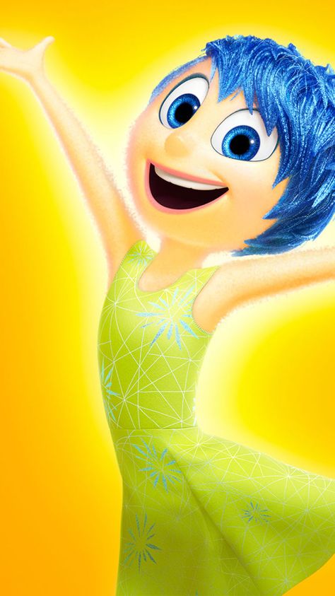 Beautiful joy Luan Loud, Geek Poster, Pixar Inside Out, Joy Inside Out, Inside Out Emotions, Inside Out Characters, Disney Inside Out, Karakter Disney, Mindy Kaling