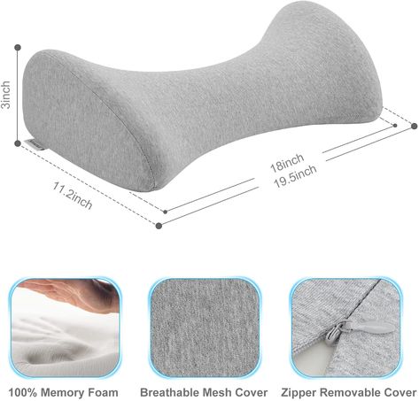 Office Chair Back Support Pillow, Back Pillow For Bed, Travel Pillow Airplane, Pillow For Bed, Lumbar Support Pillow, Back Support Pillow, Lower Back Support, Lower Back Pain Relief, Cervical Pillows