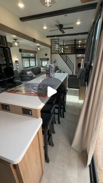 Hunter Megowen on Instagram: "2024 Timberwolf 39ALBL | Largest Loft in the Industry! • • • • #timberwolf #cherokee #rv #rvlife #camp #camper #camping #loft #loftrv #tinyhome #homeonwheels #top #class #fire #rvhunter" Rv Loft Decorating Ideas, Rv Loft Ideas For Kids, Rv Loft Ideas, Loft Bedroom Kids, Loft Office, Rv Homes, Bunk Rooms, Rv Living Full Time, Timber Wolf