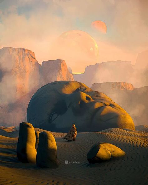 Stage Set Design, 3d Figures, Futuristic Art, Matte Painting, Fantasy Concept Art, Mystical Creatures, Environment Concept Art, Fantasy Landscape, Surreal Art