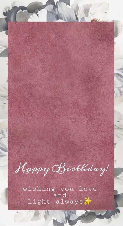 Birthday Wishes Picture Frame, Wallpaper Backgrounds For Birthday, Happy Birthday Di Wishes, Birthday Card For Insta Story, Birthday Wish Frame Aesthetic, Happy Birthday Wishes Template Instagram, Birthday Templets For Instagram Story, Aesthetic Background For Birthday Story, Happy Birthday Templets For Instagram