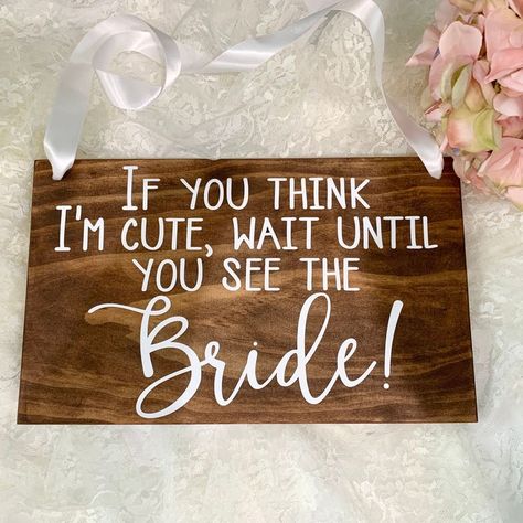 Ring Bearer Sign, Ring Bearer Signs, Flower Girl Signs, Marine Wedding, Bride Sign, Ring Bearers, Sweet Smile, Home Wedding Decorations, Girl Sign