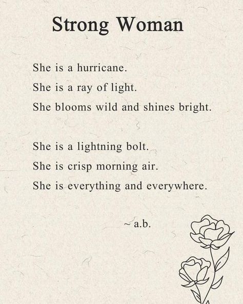 Poetry Lovers, Bloom And Wild, A Strong Woman, Strong Girl, Strong Woman, Strong Girls, Poem Quotes, Lightning Bolt, Shine Bright