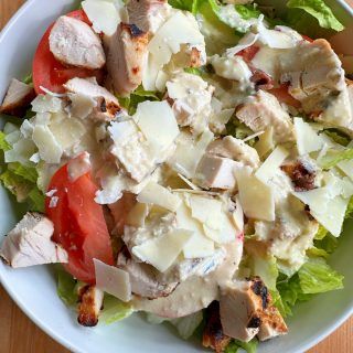 Hip Foodie Mom • A Fresh Food Recipe Blog Yogurt Caesar Dressing, Eggplant Lasagna, Caesar Salad Dressing, Greek Yogurt Recipes, Romaine Lettuce Salad, Roast Eggplant, Caesar Dressing, Raw Vegetables, Recipe Blog