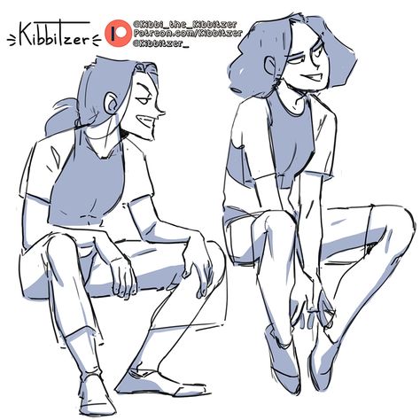 Kibbitzer Reference, Visual Drawing, Manga Anatomy, Drawing Library, Sitting Reference, Reference Study, Casual Poses, Sitting Pose Reference, Body References