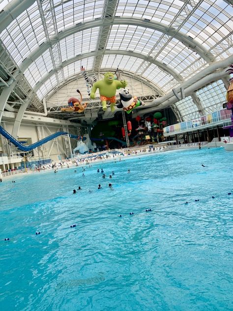 Visit American Dream: Nickelodeon Universe & DreamWorks Water Park American Dream Mall Water Park, Nickelodeon Universe, American Dream Mall, Toddler Vacation, Water Park Rides, Dream Water, Vision Board Images, Movie Locations, Indoor Waterpark