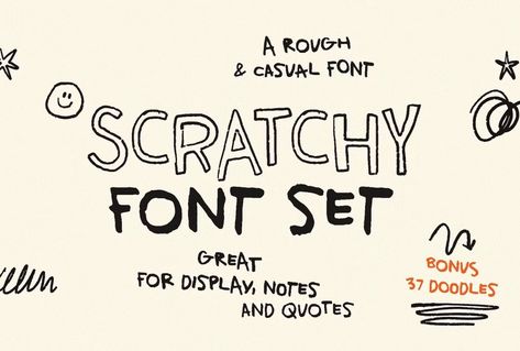 scratchy font set, hand drawn font, hand written fonts, pencil fonts, fonts for notes, fonts for quotes, casual font ideas, typography, font inspiration, font ideas, brand fonts, brand design, canva fonts, commercial use fonts, brand inspiration, handwritten font, font pairing, handwriting #ad Download free fonts for Windows and Mac. Browse categories such as calligraphy, handwriting, script, serif and more. New fonts added daily.#font #popularfont #bestfont Best Handwritten Fonts Canva, Written Fonts Handwriting, Handwritten Canva Fonts, Fonts For Notes, Hand Written Logo, Hand Written Fonts, Scratchy Font, Hand Written Typography, Written Fonts