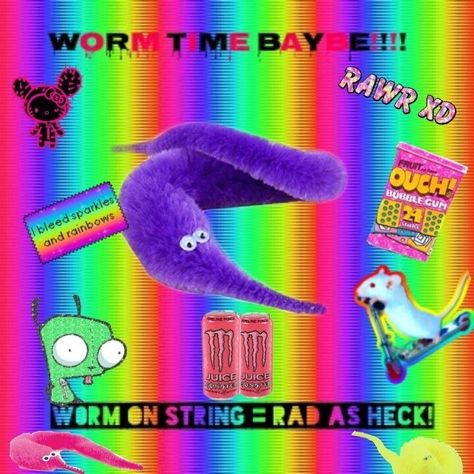 Ouch Bubble Gum, Scene Aesthetic, Scene Core, Rawr Xd, Rainbow Aesthetic, Scene Kids, Scene Emo, Emo Scene, Eye Strain