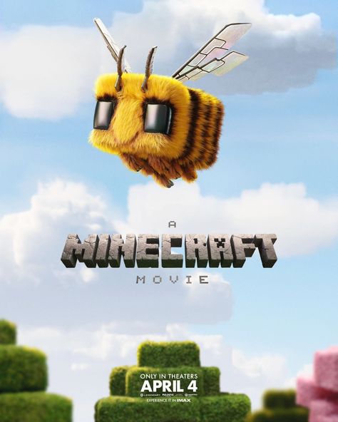 MINECRAFT⛏️ (A Minecraft Movie) Apr.4th.2025 Only in Theaters EXPERIENCE IT IN IMAX Minecraft Movie, Mark Mothersbaugh, Matt Berry, Jennifer Coolidge, Prince Of Persia, Movies 2019, Top Movies, Jason Momoa, Borderlands