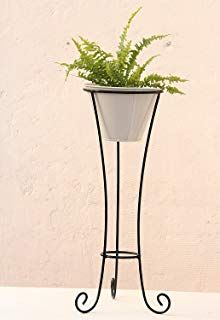 Plant Holders Outdoor, Big Planters, Garden Arch Trellis, Large Indoor Plants, Plant Containers, Iron Plant Stand, Plant Bags, Iron Planters, Wrought Iron Decor