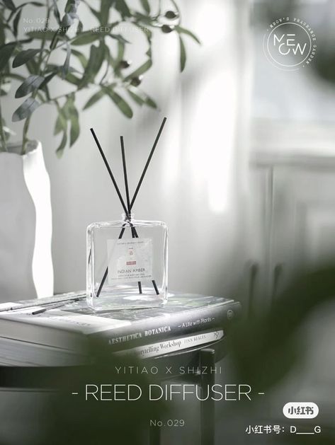 Candle Photography Inspiration, Reed Diffuser Decor, Candle Packaging Design, Perfume Photography, Candles Photography, Candle Packaging, Reed Diffusers, Home Scents, Graphic Design Posters