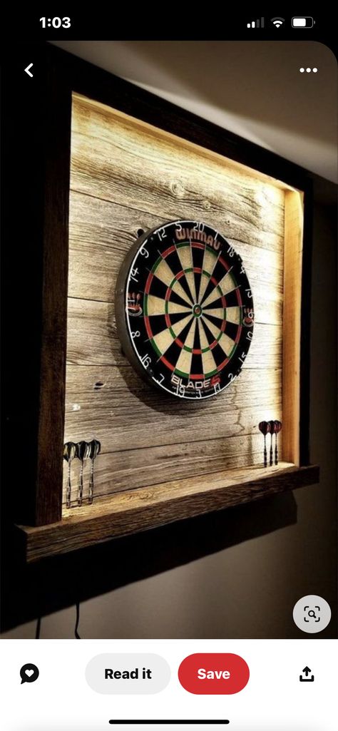 Modern Dart Board Wall, Diy Golf Simulator, Dart Board Wall, Diy Golf, Grooms Room, Boys Game Room, Golf Simulator, Bar Shed, Board Wall