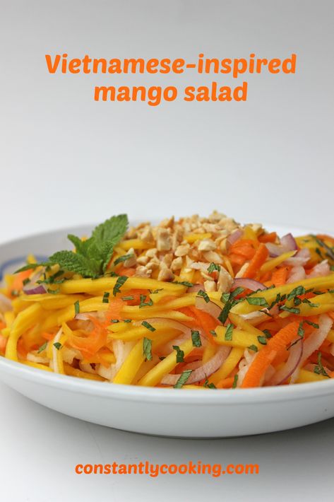 Benefits Of Mango, Vietnamese Salad, Mango Health Benefits, Mango Leaves, Make A Face Mask, Dried Mango, Skin And Hair Care, Fresh Salad, Salad Ideas