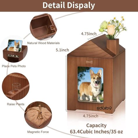 every pets deserves forever love❤️ Celebration Of Life Pet Photography, The Forever Dog Book, Dog Cremation, Custom Photo Frames, Memorial Urns, Cat Memorial, Wooden Board, Love Pet, Cremation Urns