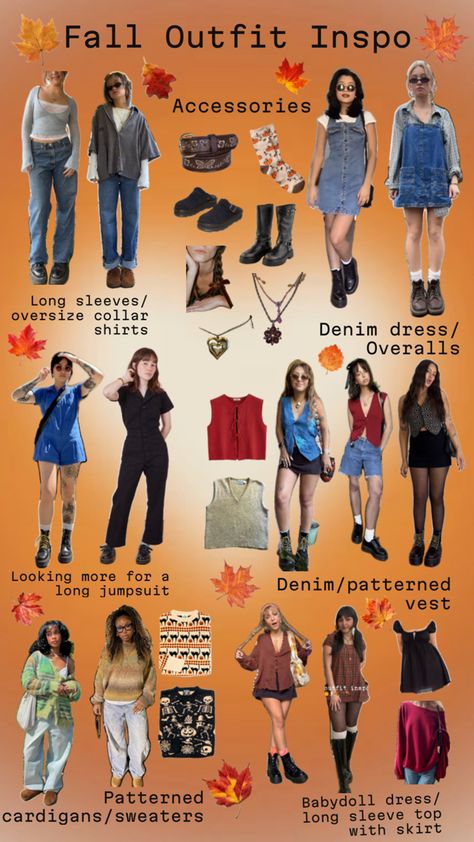 Ideas for thrifting! New Era Outfit, Gilmore Girls Outfits, 90s Fashion Outfits, Denim Patterns, Outfit Inspo Fall, Casual Style Outfits, Dream Clothes, Retro Outfits, Fall Outfit