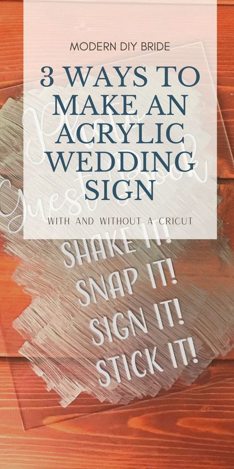 How To Make Acrylic Wedding Signs, Acrylic Signs Diy, Vinyl On Acrylic, Diy Wedding Welcome Sign, Wedding Craft Ideas, Cricut Wedding Invitations, Acrylic Wedding Signs, Wedding Diys, Engagement Signs