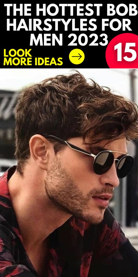 Men’s Hair Cuts Curly, Short Medium Length Haircut Men, Men’s Medium Short Hairstyles, Medium Length Hair Men Wavy Haircuts, Men Hair 2023, Medium Short Hair Men, Short Length Hair Men, Mens Textured Hairstyles, Layered Hair Men