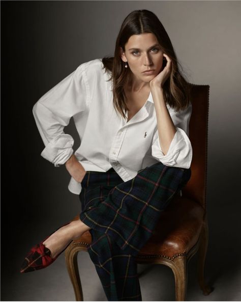 Polo Ralph Lauren Holiday Spirit 2023 Lensed by Steven Pan — Anne of Carversville Ralph Lauren Outfits Women, Polo Ralph Lauren Women Outfits, Vivienne Rohner, 2023 Celebration, Ralph Lauren Holiday, Ralph Lauren Looks, Plaid Shirt Outfits, Classic Outfits For Women, Holiday Dressing