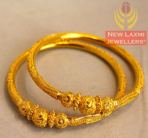 Rod Bangles Gold, 1 Tola Gold Bangles, Daily Wear Necklace Gold, Kadiyam For Women Gold, Kangan Gold Design, Gold Kangan Design For Women, Gold Kadiyam For Ladies, Gold Kada Design For Women Indian, Kada Bangles Gold Design For Women