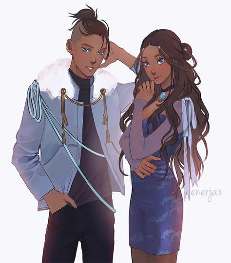 Sokka And Katara, Sokka Katara, Fan Art Avatar, Zuko And Katara, Avatar Legend Of Aang, Avatar: The Last Airbender, Avatar Zuko, Avatar The Last Airbender Funny, Avatar Funny