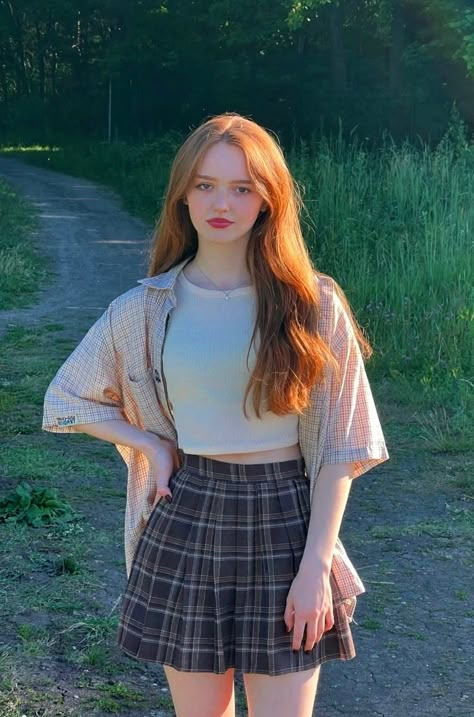 Cute Outfits For Redheads, Cute Redhead, Ginger Outfits, Red Head Outfits, Ginger Teen, Redhead Teen, Redhead Fashion, Redhead Models, Cute Ginger