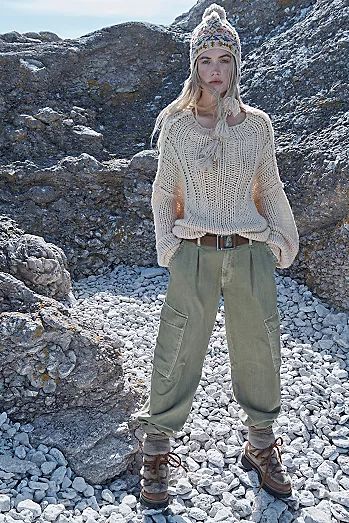 The November Collection | Free People Granola Girl Aesthetic Outfits Winter, Woodsy Outfit, Mountain Aesthetic Outfit, Stylish Hiking Outfit, Outdoorsy Style, Hiking Fits, Edna Mode, Walter Mitty, Mountain Outfit