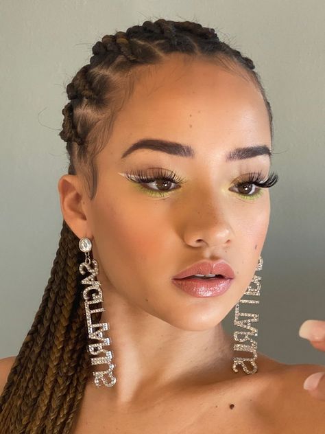 Kim Johansson, African Hair Braiding Styles, African Braids Hairstyles, Dark Skin Makeup, Lip Fillers, African Hairstyles, Protective Hairstyles, Beauty Essentials, Makeup Routine