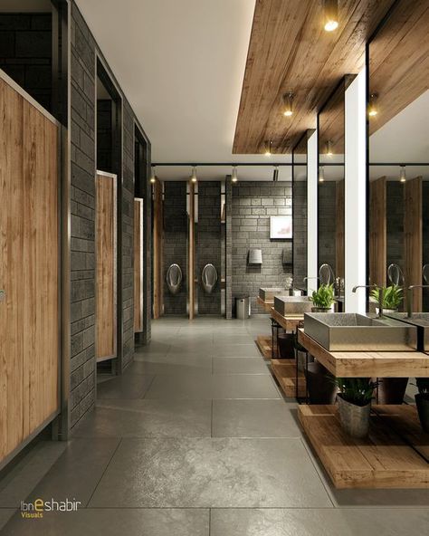 Hostel Toilet Design, Spa Restroom Design, Spa Toilet Design, Commercial Restroom Ideas, Hotel Public Toilet Design, Men Toilet Design, Toilet Design Hotel, Public Toilet Ideas, Public Restroom Ideas