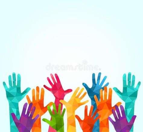 Colorful up hands. Vector illustration, an associers celation, unity, partners, company, friendship, friends background Volunteebr vector illustrati Unity Background, Cartoons Episodes, Investiture Ceremony, Tv Theme Songs, Free Kids Books, Friends Wallpaper, Merchandise Design, Photo Backgrounds, Background Design