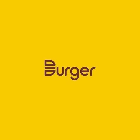 Logo Intelligent, Creative Burger, Logo Handwritten, Clever Logo Design, Food Logo Design Inspiration, Logo Word, Typographic Logo Design, Inspiration Logo Design, Clever Logo