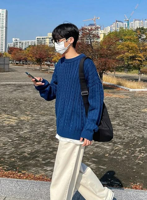 Korean Fall Outfits Men, Korean Autumn Outfit Men, Korean Street Fashion Mens Casual, Korean Boy Fashion, Outfit Ideas Men Korean, Korean Street Fashion Mens, Korean Autumn Outfit, Japan Autumn Outfit, Korean Fall Outfits