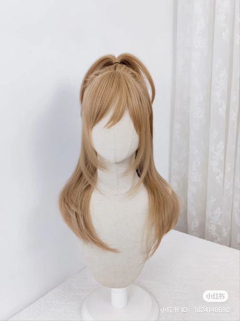 Harajuku Hair, Gyaru Hair, Kawaii Wigs, Cute Simple Hairstyles, Long Hair Wigs, Kawaii Hairstyles, Peinados Fáciles Para Cabello Corto, Hair Up Styles, Dye My Hair