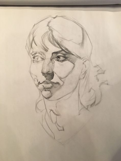 Watts Atelier of the Arts — Fantastic head lay in demo by Jeff Watts, 20 min Watts Atelier, Jeff Watts, Shadow Drawing, Human Anatomy Drawing, Face Drawing Reference, Anatomy Sketches, Anatomy For Artists, Charcoal Art, Sketchbook Art Journal