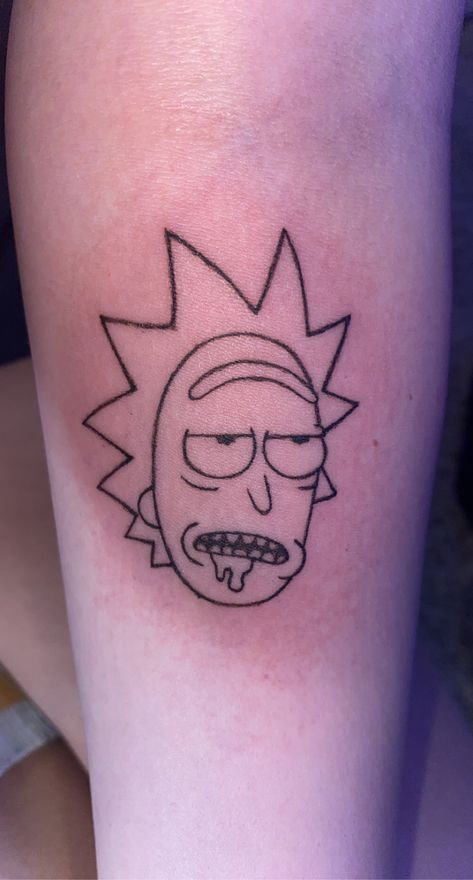 Powerful Small Tattoos, Mighty Tattoo, Small Tattoos Minimalist, Tattoo Ideas Tiny, Tiny Tattoos With Meaning, Small Geometric Tattoo, Font Tato, Tato Flash, Rick And Morty Tattoo