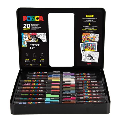 Posca Marker, Diy Rock Art, Pen Store, Cool School Supplies, Artist Pens, Green Makeup, Pen Accessories, Drawing Pad, Fabric Markers