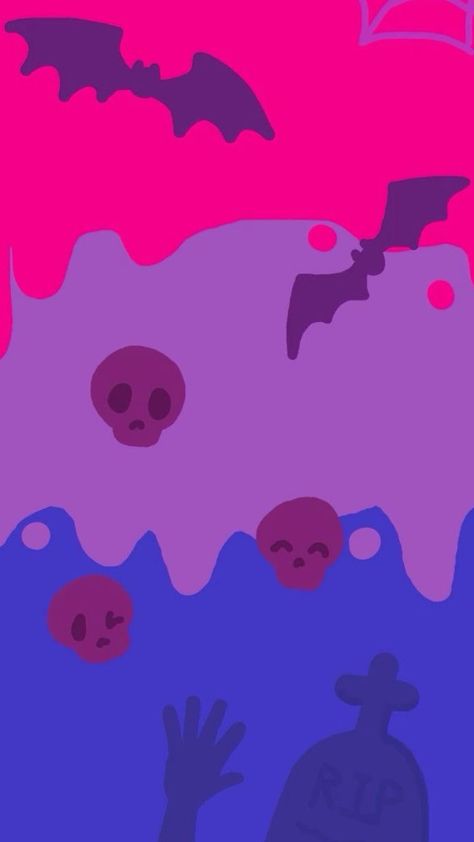 Lgbtqai+ Wallpaper, Halloween Pride Flag Wallpaper, Lgbtq Halloween Wallpaper, Non Binary Phone Wallpaper, Bi Phone Wallpaper, Bisexual Phone Wallpaper, Discreet Pride Wallpaper, Halloween Pride Wallpaper, Pan Flag Wallpaper