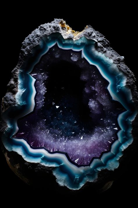 Geode-inspired wall decor for crystal enthusiasts. Instant digital download of 3 captivating Geodes, printable wall art. Bring the beauty of geodes into your home with our crystal wall art. High-quality digital prints, perfect for wall decor. Geode Photography, Geode Drawing, Geode Tattoo, Geo Crystals, Minerals Aesthetic, Crystals Photography, Crystal Wallpaper, Crystal Wall Art, Geode Crystals