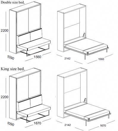 Plus de 31 idées peu encombrantes pour les petites chambres qui vous permettront également de préserver votre santé mentale Murphy Bed With Sofa, Murphy Bed Sofa, Ideas For Small Bedrooms, Expand Furniture, Murphy Bed Ikea, Wall Beds, Murphy Bed Diy, Murphy Bed Plans, Hidden Bed