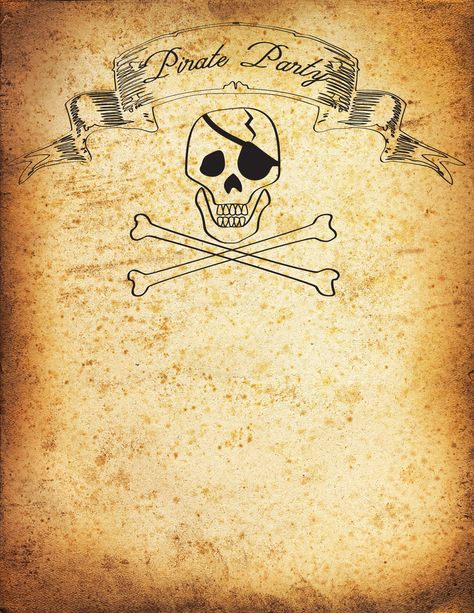 Free Pirate Party Invitation courtesy of Fleece Fun Pirate Party Invitations Printable, Pirate Hat Template, Pirate Party Invitations Template, Pirate Template, Pirate Printables, Pirate Birthday Party Invitations, Pirate Party Invitations, Pirate Birthday Invitations, Map Invitation