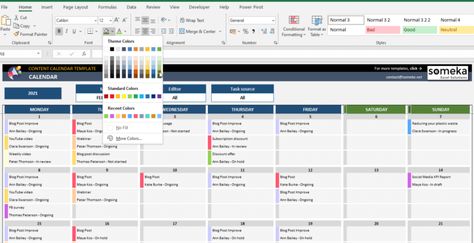 Actively plan and manage your editorial content calendar in Excel! With this template be on top of your plan without worrying about deadlines. Content Schedule Template, Content Planning Calendar, Instagram Content Calendar, Editorial Calendar Template, Content Schedule, Social Media Calendar Template, Table Of Contents Template, Excel Calendar Template, Content Calendar Template