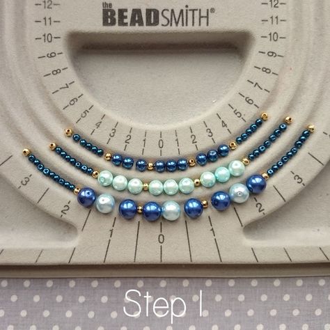 In this tutorial, we’ll show you how to make a three strand beaded necklace that’s versatile enough to be worn with any outfit! This project is great for beginners as there are just a few basic… Simpul Pita, قلادات متدلية, Multi Necklace, Gelang Manik-manik, Beaded Bib Necklace, Beaded Beads, Jewerly Making, Gelang Manik, Jewelry Techniques