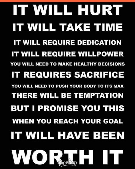 Amy Skaggs on Instagram: “Any goal is worth the sacrifice! Whether it’s weight loss, muscle gain, running a faster mile or a power lifting competition it all takes…” Best Shape Of My Life, Fitness Journal Printable, Athlete Motivation, Athlete Quotes, Stay The Course, Sport Quotes Motivational, Boxing Quotes, Running Humor, Running Quotes