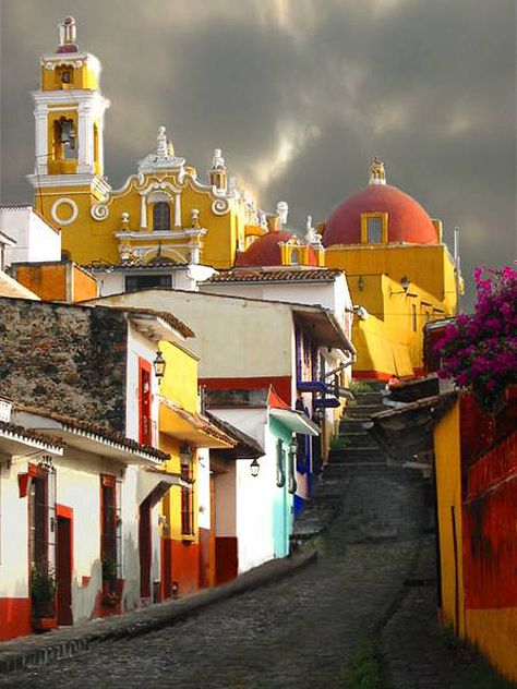 Xalapa, Veracruz, Mexico - Explore the World with Travel Nerd Nici, one Country at a Time. http://travelnerdnici.com/ Colorful Buildings, Magic Places, Mexico Travel, Oh The Places Youll Go, Central America, Places Around The World, Belize, Travel Around The World, Wonderful Places