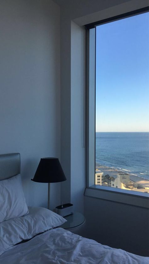 Seaside Hotel Aesthetic, Sea View Hotel Room, Beach View Apartment Aesthetic, Gold Coast Apartment Aesthetic, Beach View Apartment, Hotel View Aesthetic, Hotel Window View, Gold Coast Apartment, Brickell Apartment